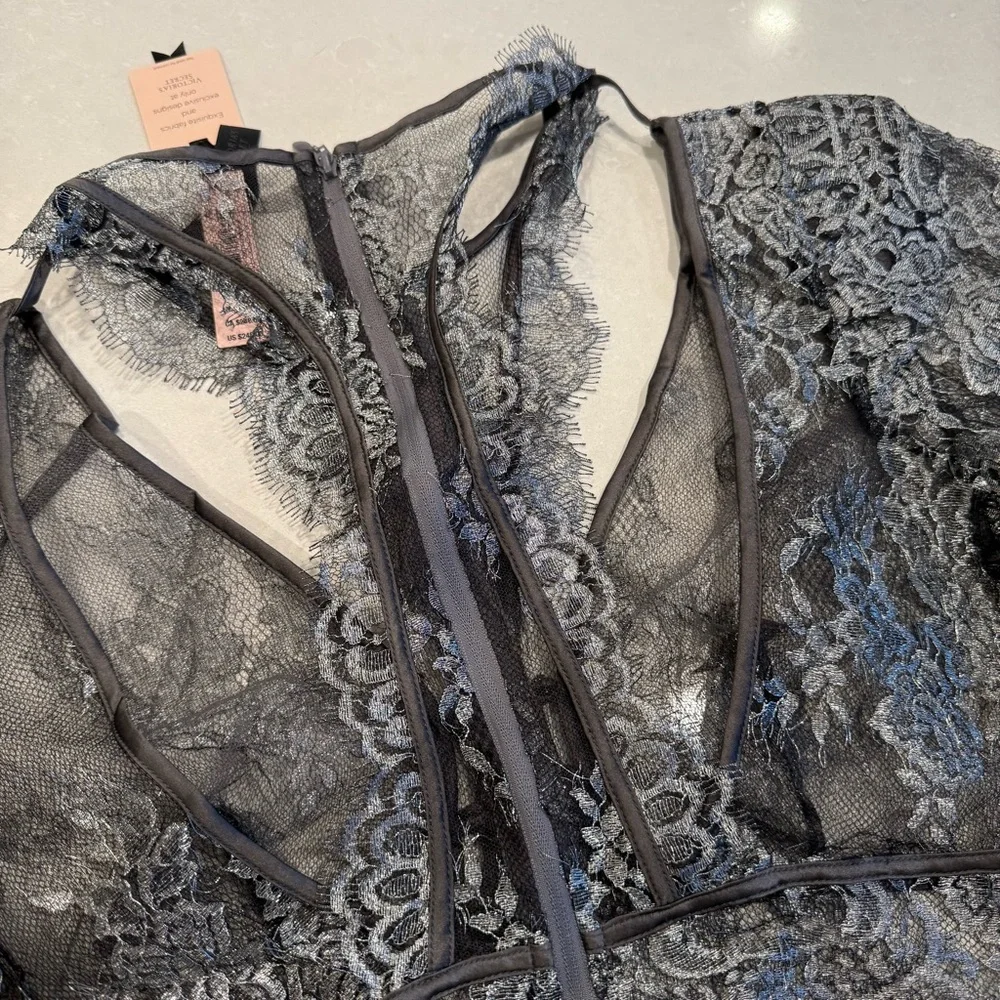 Victoria's Secret Designer Swarovski Crystal Fashion Show 2016 Lace Lingerie Set - Picture 11 of 16